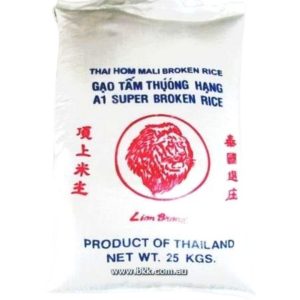 Image presents Lion Head-Broken Rice A1-25kg