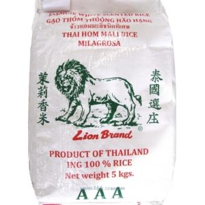 Image presents Lion-Jasmine Rice 5 X 5kg