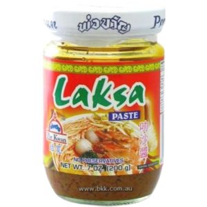 Image presents Porkwan Laksa Paste 24x200g.
