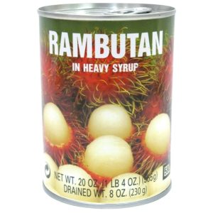Image presents Double Swallow Rambutan 12x565g