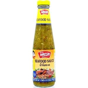 Image presents Maesri Seafood Sauce 12x290ml.