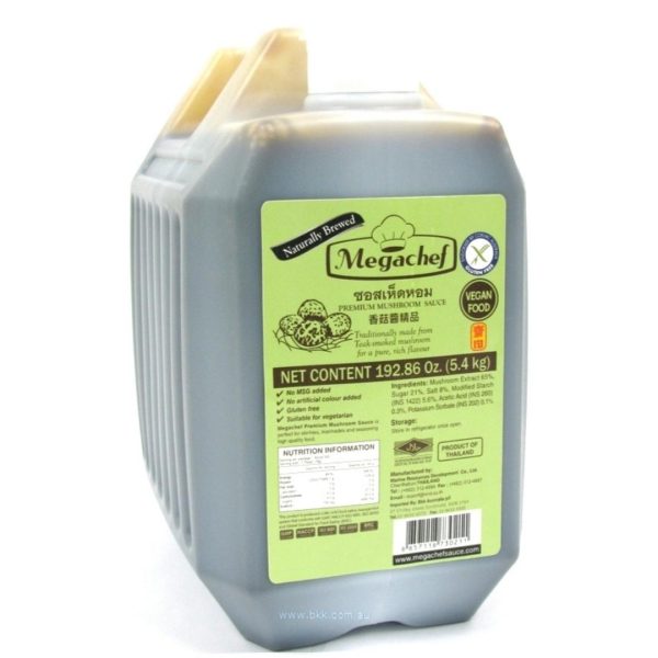 Image presents Megachef Gf Mushroom Sauce 3x5.4kg