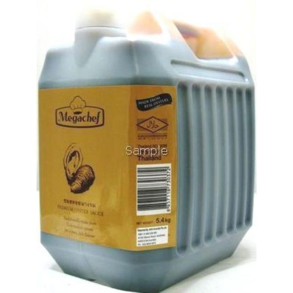 Image presents Megachef Premium Oyster Sauce 3x5.4kg
