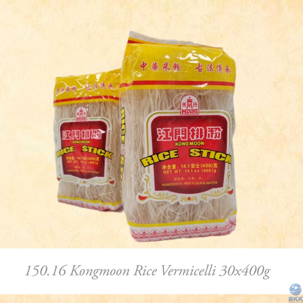 Image describes 150.16 KONGMOON RICE VERMICELLI 30X400G