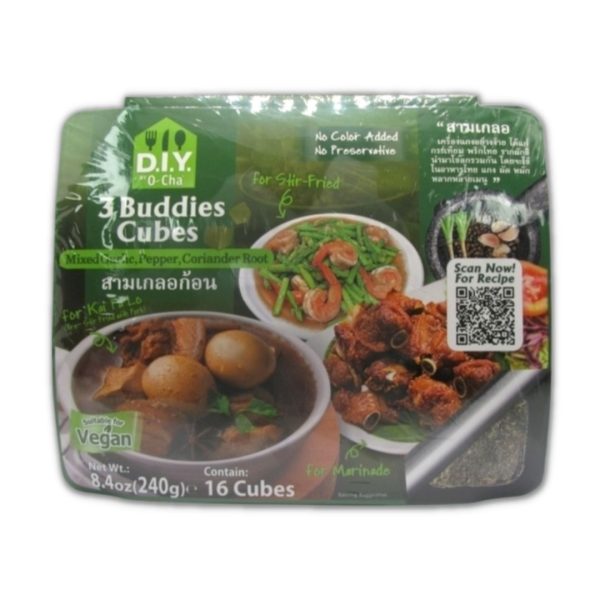 Ocha Pepper Garlic Conriander Cube 12X240