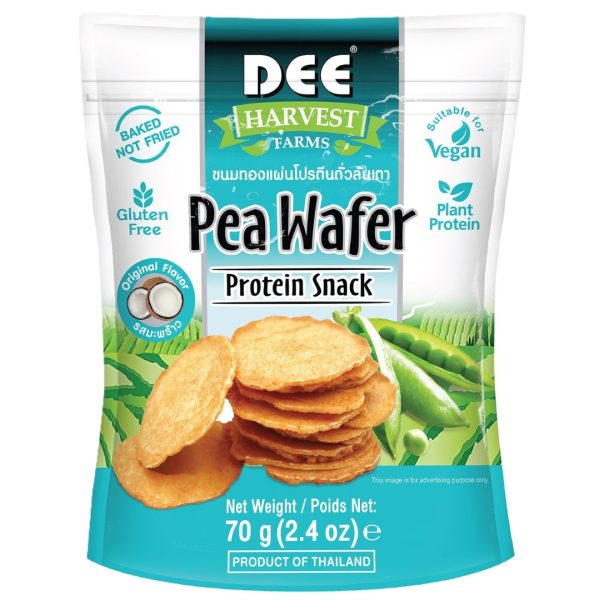 Dee Pea Wafer Protein Snack 24X70G